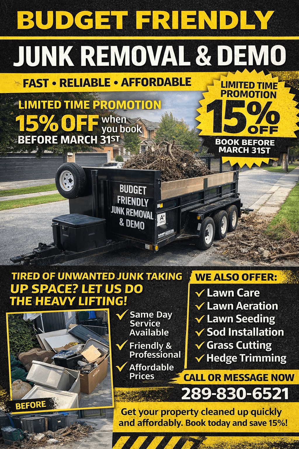 Junk removal and property cleanout by Sweet Price